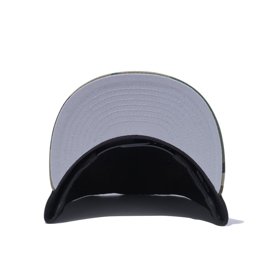 9FIFTY ビッグロゴ New Era 1920 ブラック × ホワイト ウッドランドカモバイザー - 12326150-OSFA | NEW ERA ニューエラ公式オンラインストア
