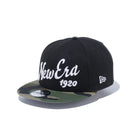 9FIFTY ビッグロゴ New Era 1920 ブラック × ホワイト ウッドランドカモバイザー - 12326150-OSFA | NEW ERA ニューエラ公式オンラインストア