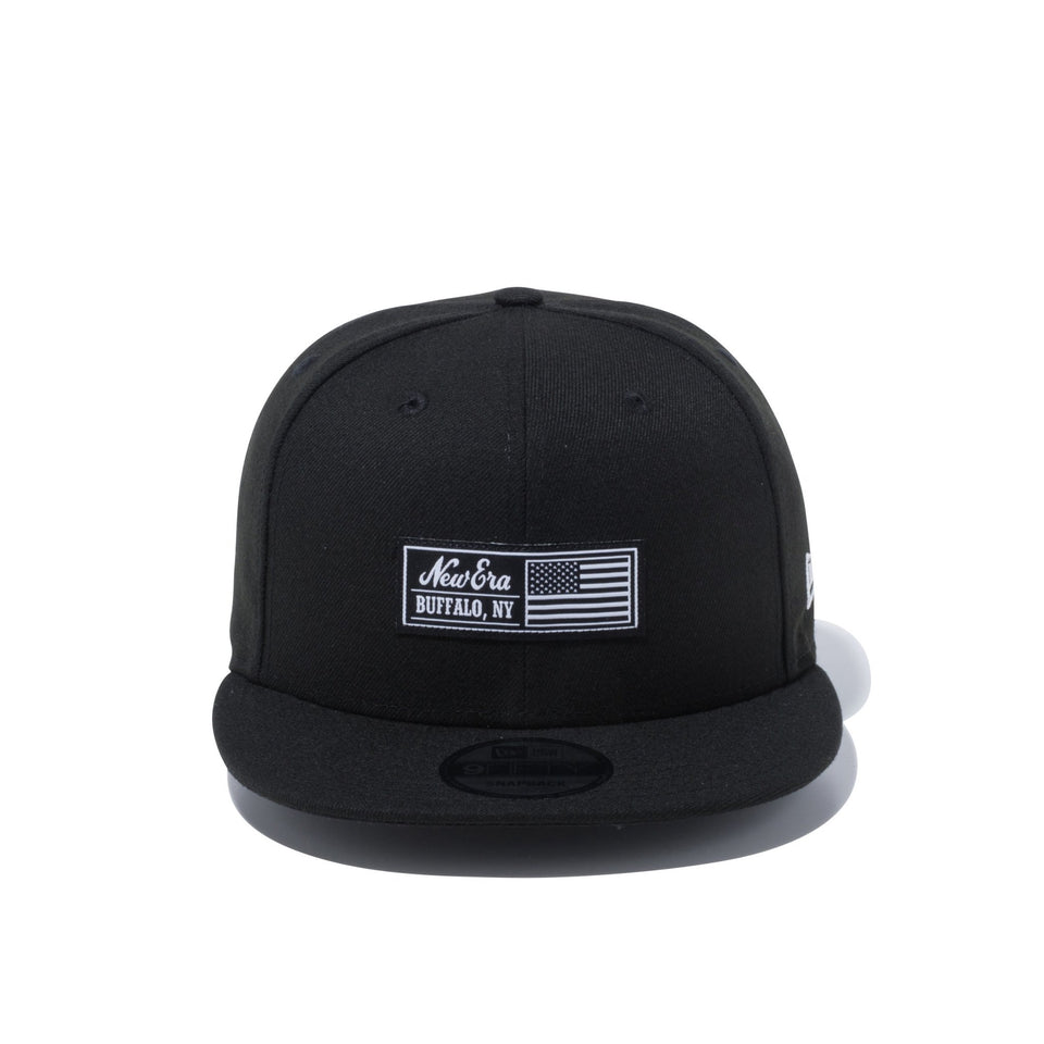 9FIFTY ウーブンラベル NewEra BUFFALO.NY ブラック - 12556433-OSFM | NEW ERA ニューエラ公式オンラインストア