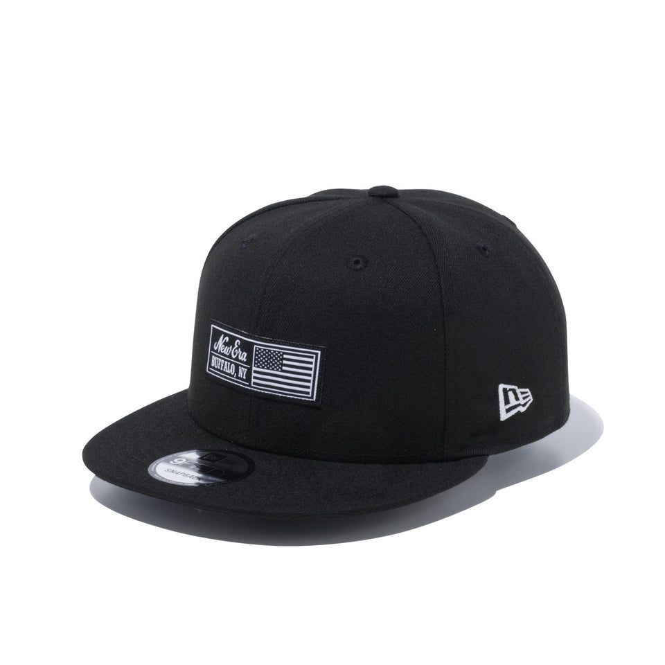 9FIFTY ウーブンラベル NewEra BUFFALO.NY ブラック - 12556433-OSFM | NEW ERA ニューエラ公式オンラインストア