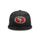 9FIFTY NFL Satin サンフランシスコ・フォーティーナイナーズ ブラックサテン - 13935240-OSFM | NEW ERA ニューエラ公式オンラインストア