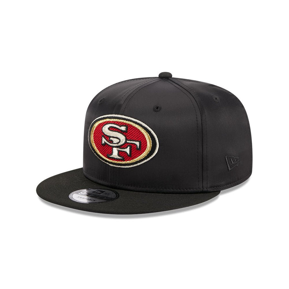 9FIFTY NFL Satin サンフランシスコ・フォーティーナイナーズ ブラックサテン - 13935240-OSFM | NEW ERA ニューエラ公式オンラインストア