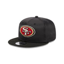 9FIFTY NFL Satin サンフランシスコ・フォーティーナイナーズ ブラックサテン - 13935240-OSFM | NEW ERA ニューエラ公式オンラインストア