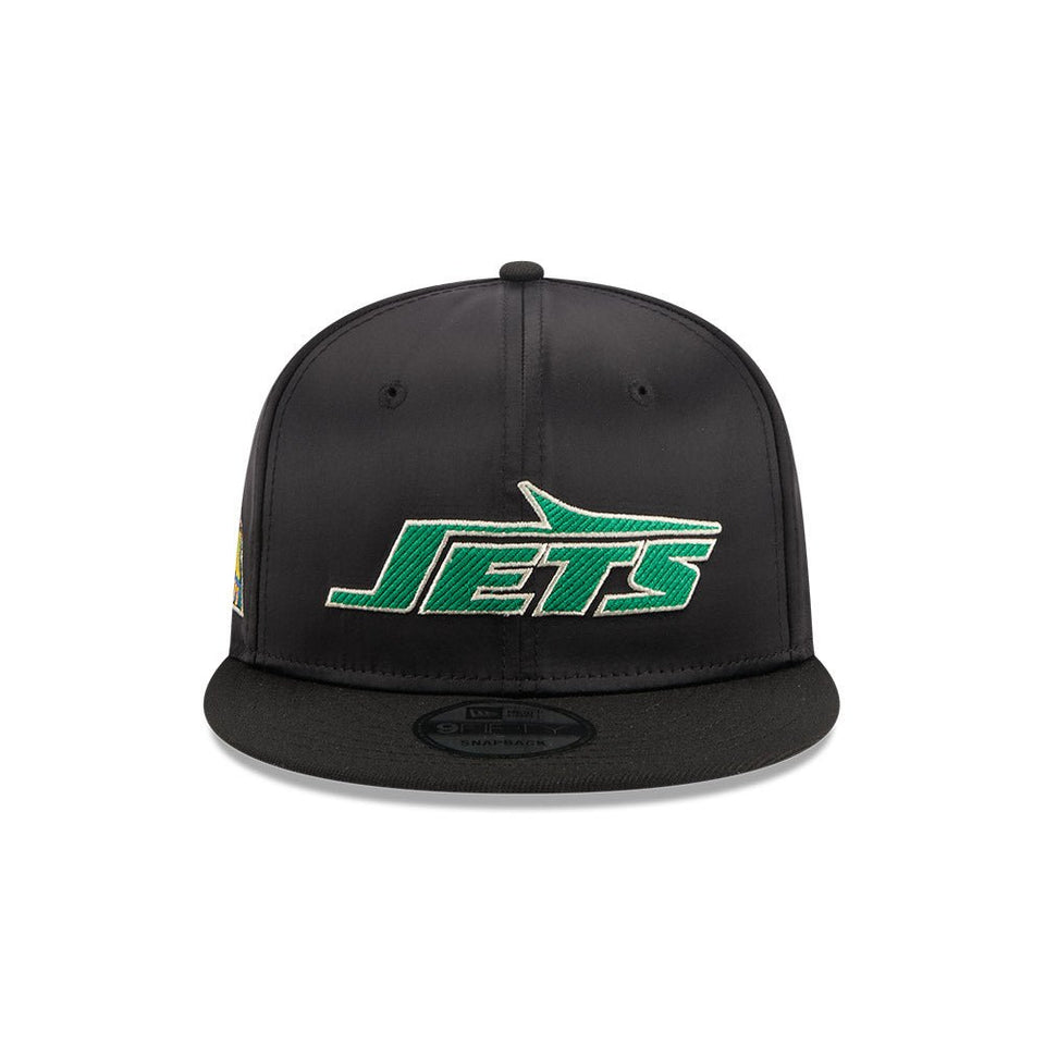 9FIFTY NFL Satin ニューヨーク・ジェッツ ブラックサテン - 13935241-OSFM | NEW ERA ニューエラ公式オンラインストア