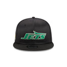 9FIFTY NFL Satin ニューヨーク・ジェッツ ブラックサテン - 13935241-OSFM | NEW ERA ニューエラ公式オンラインストア
