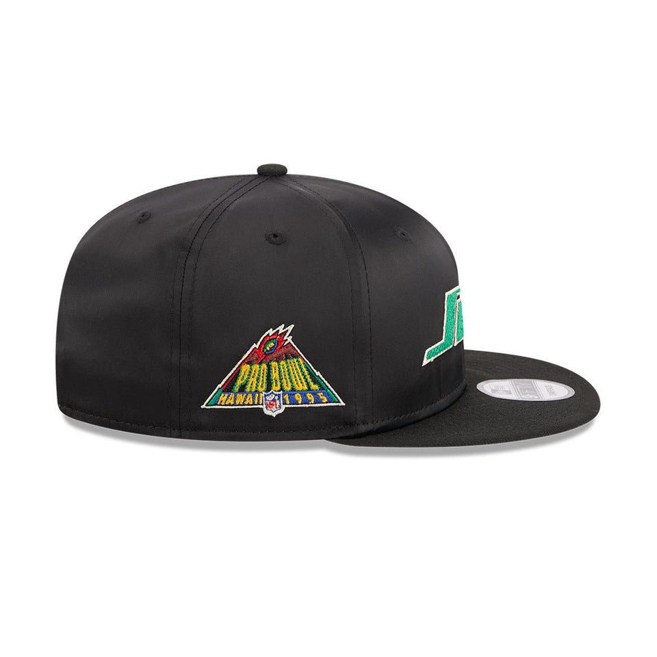 9FIFTY NFL Satin ニューヨーク・ジェッツ ブラックサテン - 13935241-OSFM | NEW ERA ニューエラ公式オンラインストア