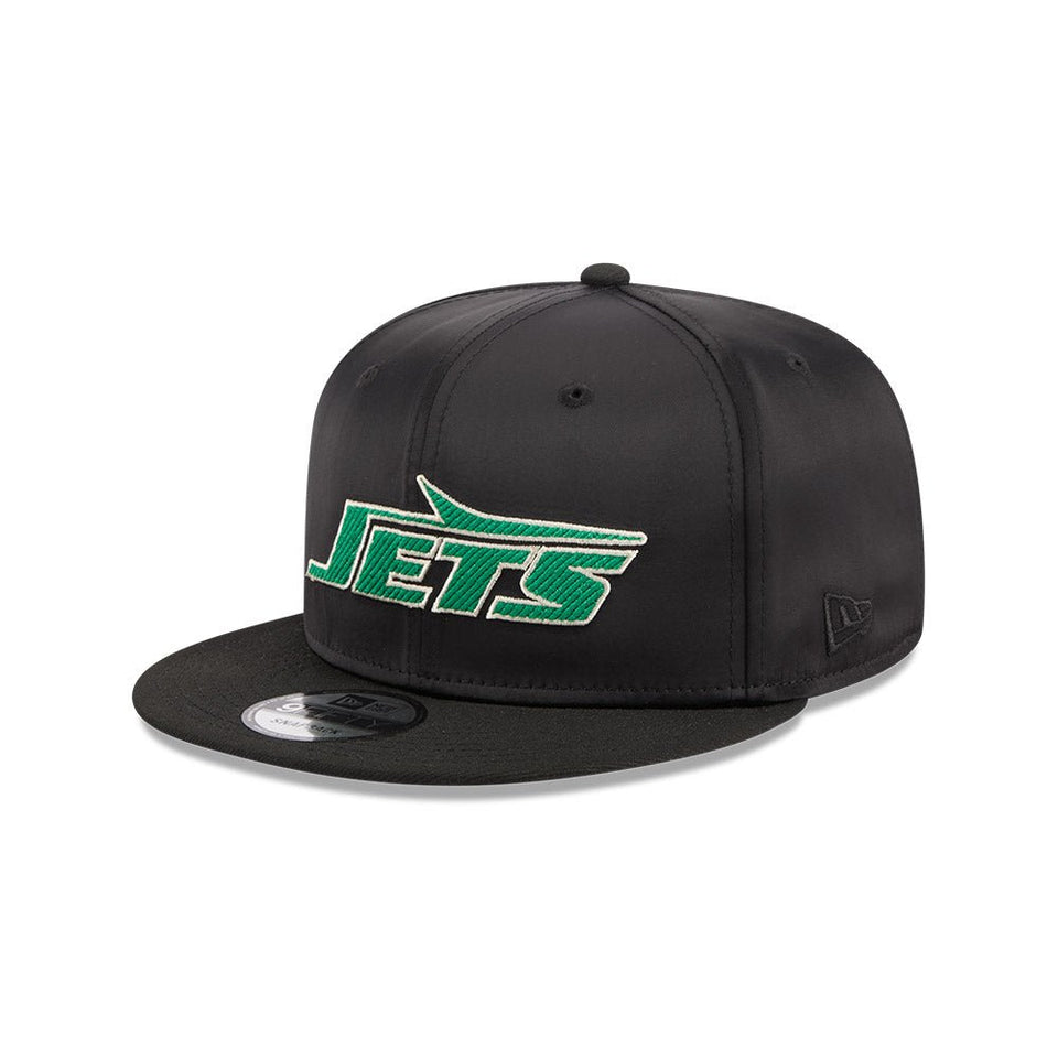 9FIFTY NFL Satin ニューヨーク・ジェッツ ブラックサテン - 13935241-OSFM | NEW ERA ニューエラ公式オンラインストア