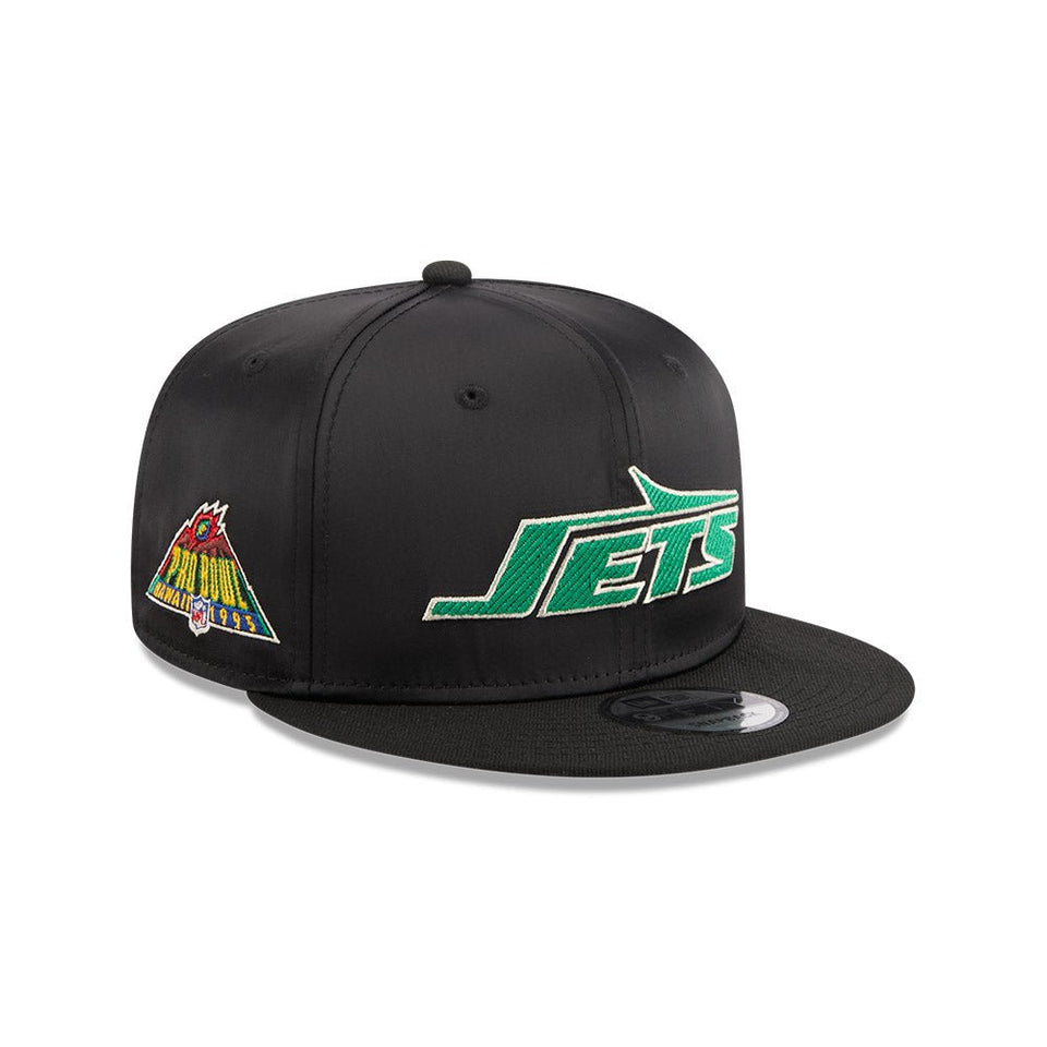 9FIFTY NFL Satin ニューヨーク・ジェッツ ブラックサテン - 13935241-OSFM | NEW ERA ニューエラ公式オンラインストア
