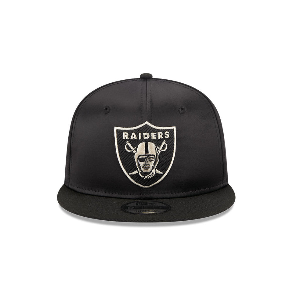 9FIFTY NFL Satin ラスベガス・レイダース ブラックサテン