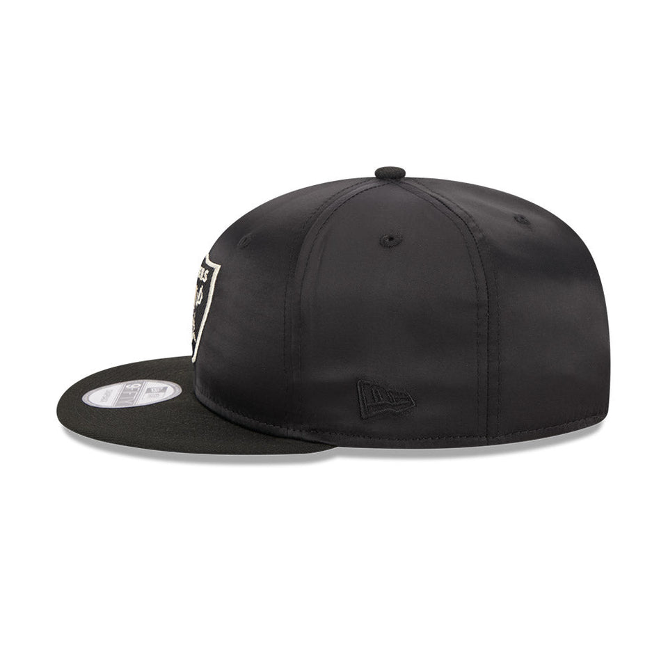 9FIFTY NFL Satin ラスベガス・レイダース ブラックサテン - 13935242-OSFM | NEW ERA ニューエラ公式オンラインストア