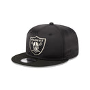 9FIFTY NFL Satin ラスベガス・レイダース ブラックサテン - 13935242-OSFM | NEW ERA ニューエラ公式オンラインストア