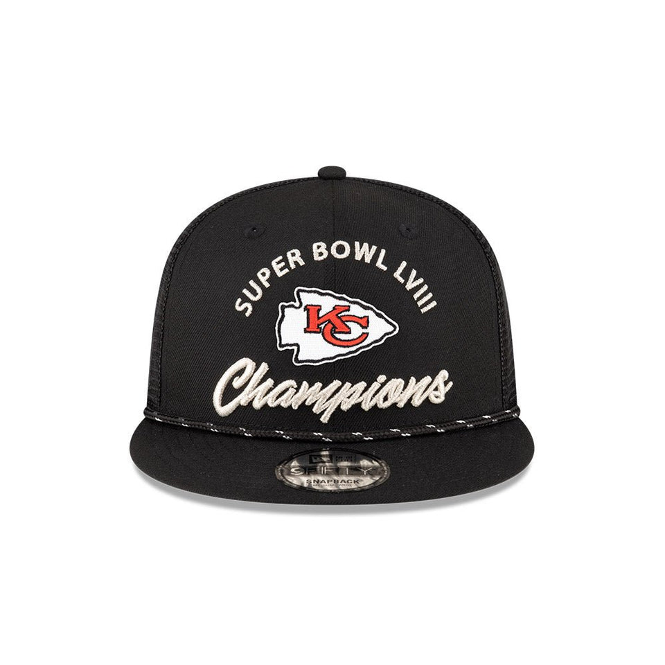 9FIFTY トラッカー NFL Super Bowl LVIII パレードキャップ カンザスシティ・チーフス - 14357976-OSFM | NEW ERA ニューエラ公式オンラインストア