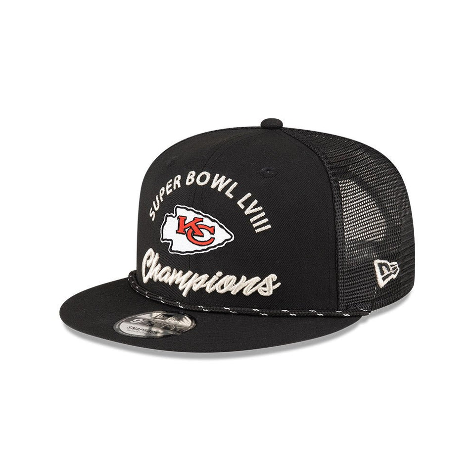 9FIFTY トラッカー NFL Super Bowl LVIII パレードキャップ カンザスシティ・チーフス - 14357976-OSFM | NEW ERA ニューエラ公式オンラインストア