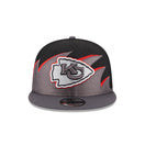 9FIFTY NFL Tidal カンザスシティ・チーフス ブラック グレーアンダーバイザー - 13542602-OSFM | NEW ERA ニューエラ公式オンラインストア