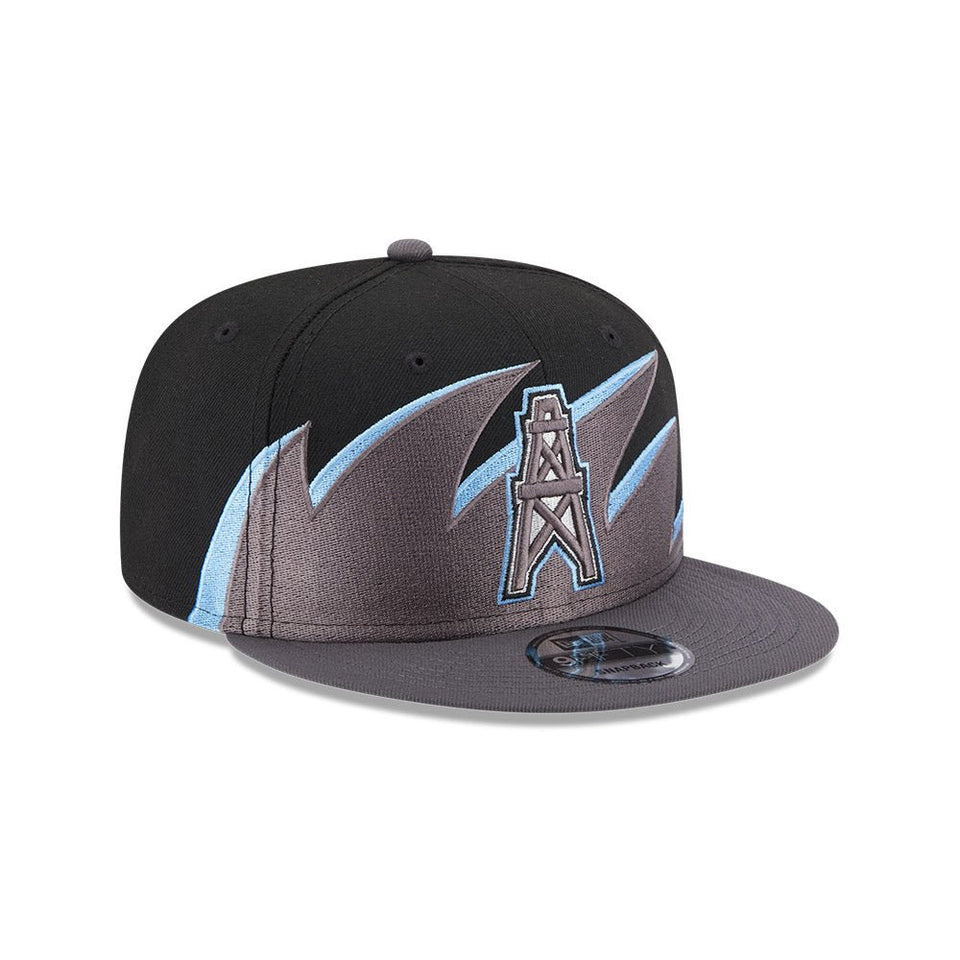 9FIFTY NFL Tidal ヒューストン・オイラーズ ブラック グレーアンダーバイザー - 13542603-OSFM | NEW ERA ニューエラ公式オンラインストア