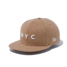 9FIFTY メルトン NYC キャメル - 12540601-OSFM | NEW ERA ニューエラ公式オンラインストア