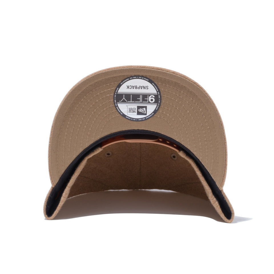 9FIFTY メルトン NYC キャメル - 12540601-OSFM | NEW ERA ニューエラ公式オンラインストア