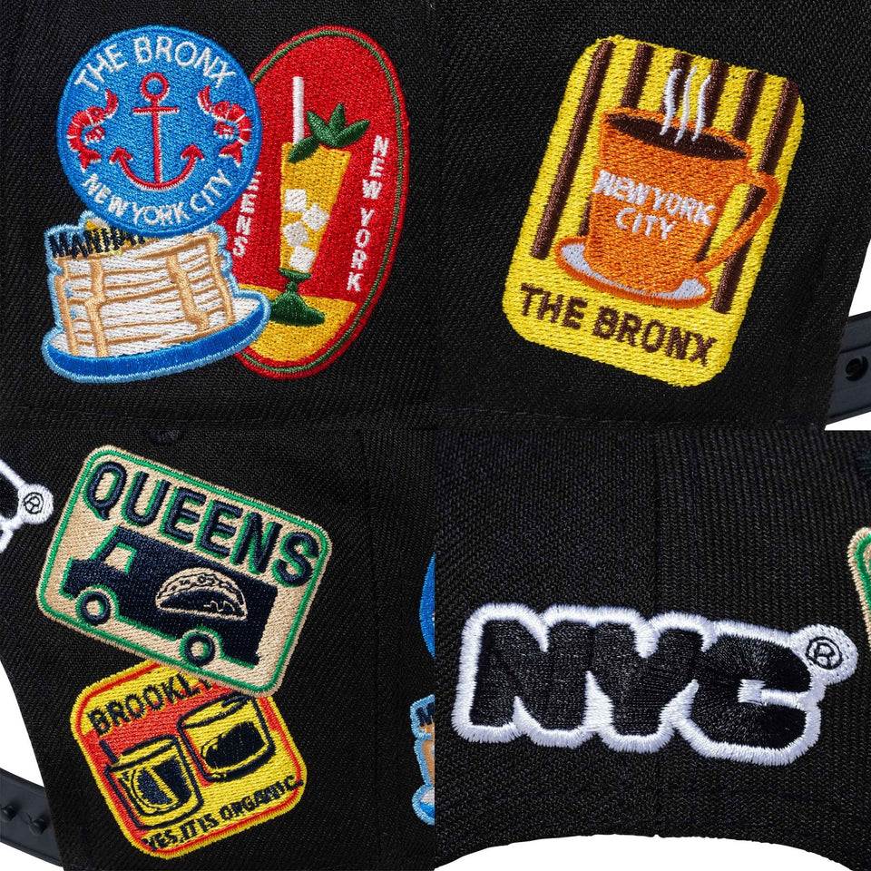 9FIFTY NYC ステッカー ブラック - 13056186-SM | NEW ERA ニューエラ公式オンラインストア