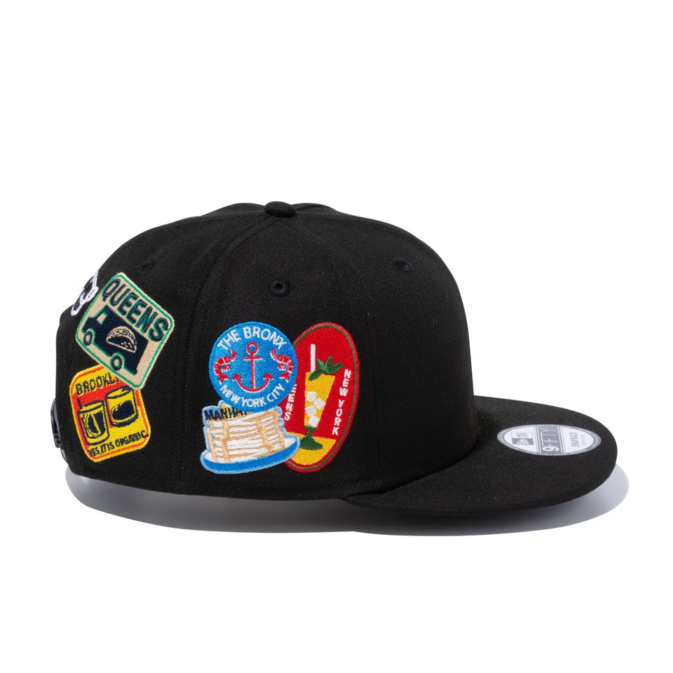 9FIFTY NYC ステッカー ブラック - 13056186-SM | NEW ERA ニューエラ公式オンラインストア
