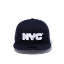 9FIFTY NYC チャンキーロゴ ネイビー - 13056291-SM | NEW ERA ニューエラ公式オンラインストア