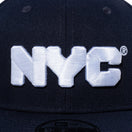 9FIFTY NYC チャンキーロゴ ネイビー - 13056291-SM | NEW ERA ニューエラ公式オンラインストア