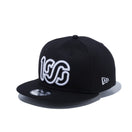 9FIFTY ONEHUNDRED ATHLETIC 100 ロゴ ブラック × ホワイト - 12551702-OSFM | NEW ERA ニューエラ公式オンラインストア