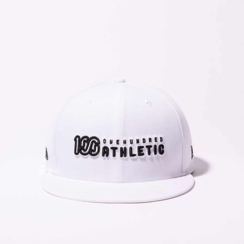 9FIFTY ONEHUNDRED ATHLETIC ブランドロゴ ホワイト - 70742621-OSFA | NEW ERA ニューエラ公式オンラインストア