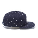 【ゴルフ】 9FIFTY Original Fit ドット ウーブンパッチ ネイビー / ホワイトドットプリント - 12325939-OSFA | NEW ERA ニューエラ公式オンラインストア