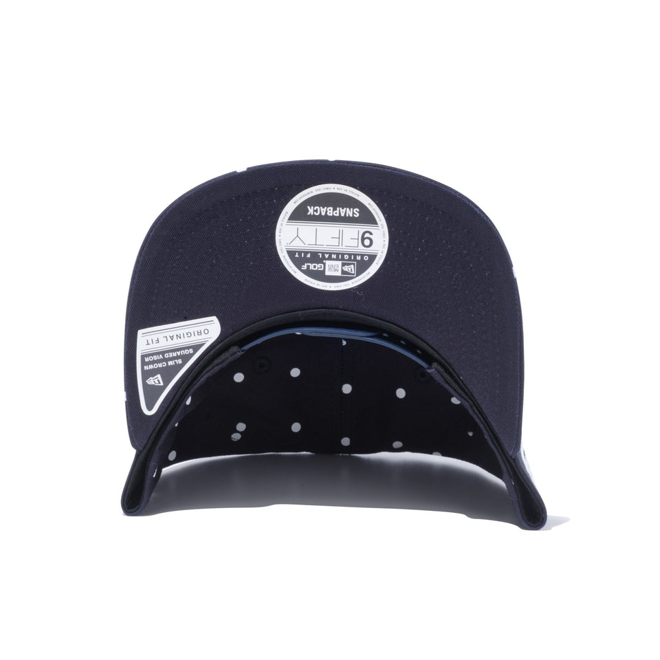 【ゴルフ】 9FIFTY Original Fit ドット ウーブンパッチ ネイビー / ホワイトドットプリント - 12325939-OSFA | NEW ERA ニューエラ公式オンラインストア