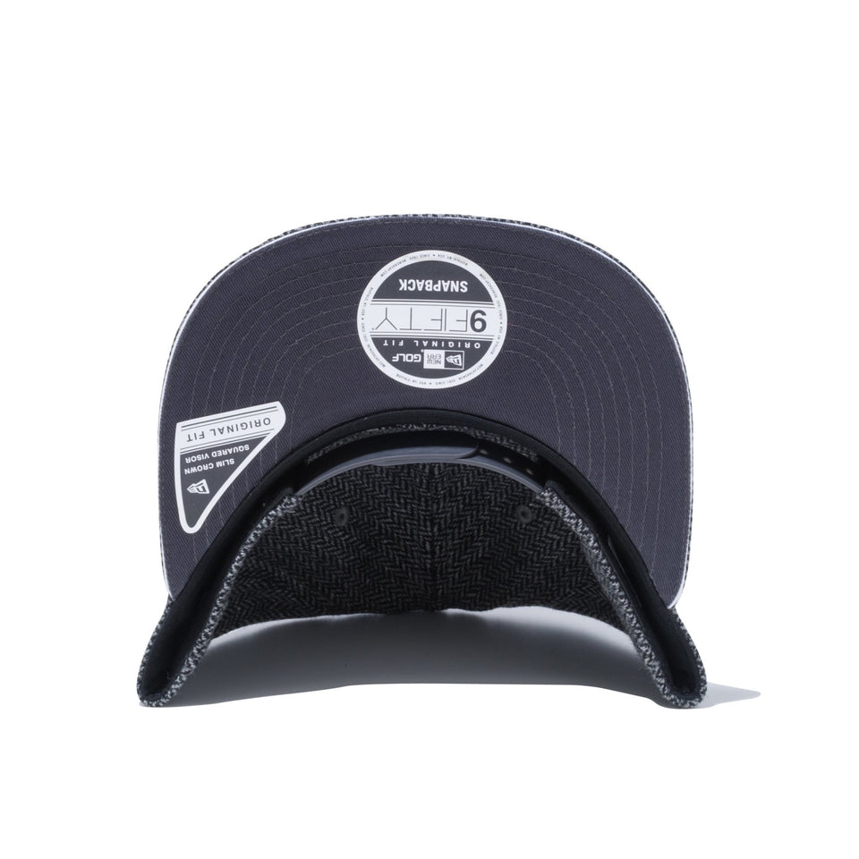 【ゴルフ】 9FIFTY Original Fit ヘリンボーン アーチロゴ グレー - 12541329-OSFM | NEW ERA ニューエラ公式オンラインストア