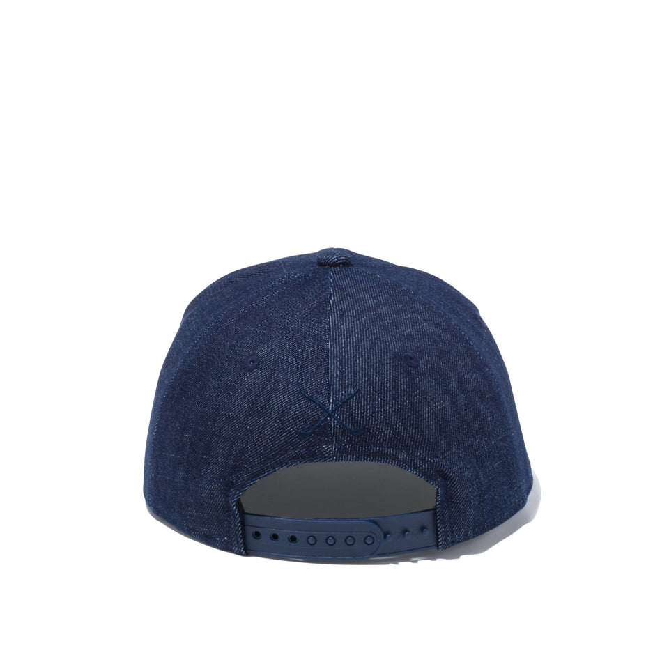 【ゴルフ】 9FIFTY Original Fit ノンウォッシュデニム スクエアロゴ ペイズリーアンダーバイザー - 12541331-OSFM | NEW ERA ニューエラ公式オンラインストア
