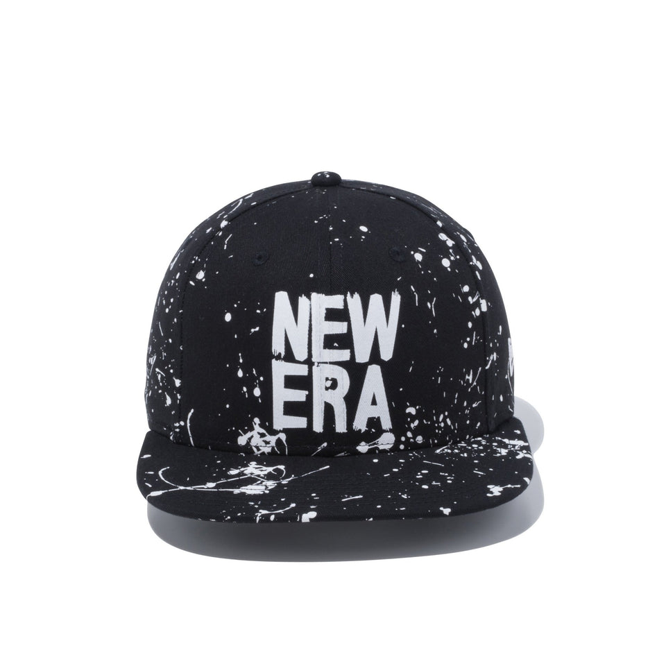 【ゴルフ】 9FIFTY Original Fit スプラッシュペイント スクエアロゴ ブラック - 12674522-OSFM | NEW ERA ニューエラ公式オンラインストア