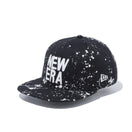 【ゴルフ】 9FIFTY Original Fit スプラッシュペイント スクエアロゴ ブラック - 12674522-OSFM | NEW ERA ニューエラ公式オンラインストア