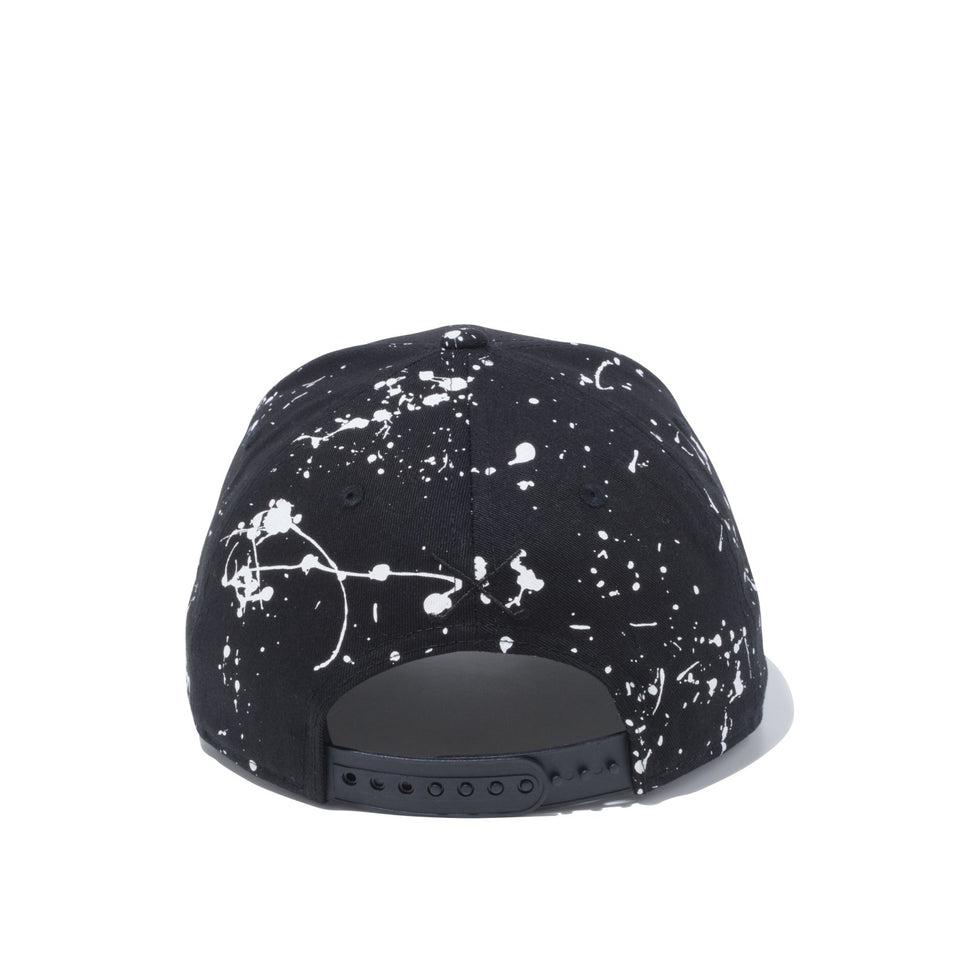【ゴルフ】 9FIFTY Original Fit スプラッシュペイント スクエアロゴ ブラック - 12674522-OSFM | NEW ERA ニューエラ公式オンラインストア