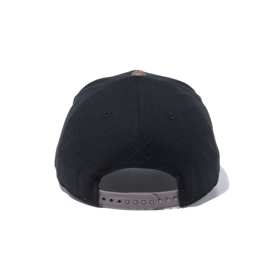 【ゴルフ】 9FIFTY Original Fit Duck Canvas ダックキャンバス ブラック モカスウェードバイザー - 13762939-OSFM | NEW ERA ニューエラ公式オンラインストア