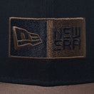 【ゴルフ】 9FIFTY Original Fit Duck Canvas ダックキャンバス ブラック モカスウェードバイザー - 13762939-OSFM | NEW ERA ニューエラ公式オンラインストア