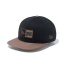 【ゴルフ】 9FIFTY Original Fit Duck Canvas ダックキャンバス ブラック モカスウェードバイザー - 13762939-OSFM | NEW ERA ニューエラ公式オンラインストア