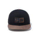 【ゴルフ】 9FIFTY Original Fit Duck Canvas ダックキャンバス ブラック モカスウェードバイザー - 13762939-OSFM | NEW ERA ニューエラ公式オンラインストア
