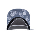 【ゴルフ】 9FIFTY Original Fit キルティング New Era グレー × スノーホワイト プリントアンダーバイザー - 12541325-OSFM | NEW ERA ニューエラ公式オンラインストア