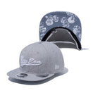 【ゴルフ】 9FIFTY Original Fit キルティング New Era グレー × スノーホワイト プリントアンダーバイザー - 12541325-OSFM | NEW ERA ニューエラ公式オンラインストア