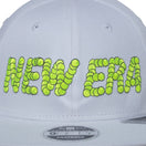 【ゴルフ】 9FIFTY Original Fit Stretch Cotton Washable ストレッチコットン ウォッシャブル ボールロゴ ホワイト × ネオンイエロー/ダークグレー - 13517893-OSFM | NEW ERA ニューエラ公式オンラインストア