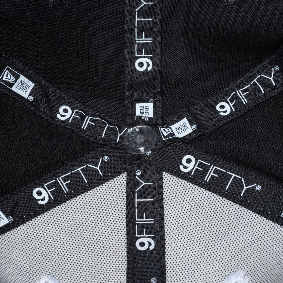 【ゴルフ】 9FIFTY Original Fit Stretch Cotton Washable ストレッチコットン ウォッシャブル ボールロゴ ブラック/ホワイト × スノーホワイト/ブラック - 13517894-OSFM | NEW ERA ニューエラ公式オンラインストア