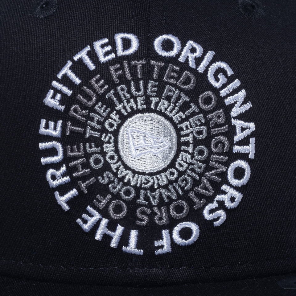【ゴルフ】 9FIFTY Original Fit Stretch Cotton Washable サークルロゴ ブラック - 13762937-OSFM | NEW ERA ニューエラ公式オンラインストア