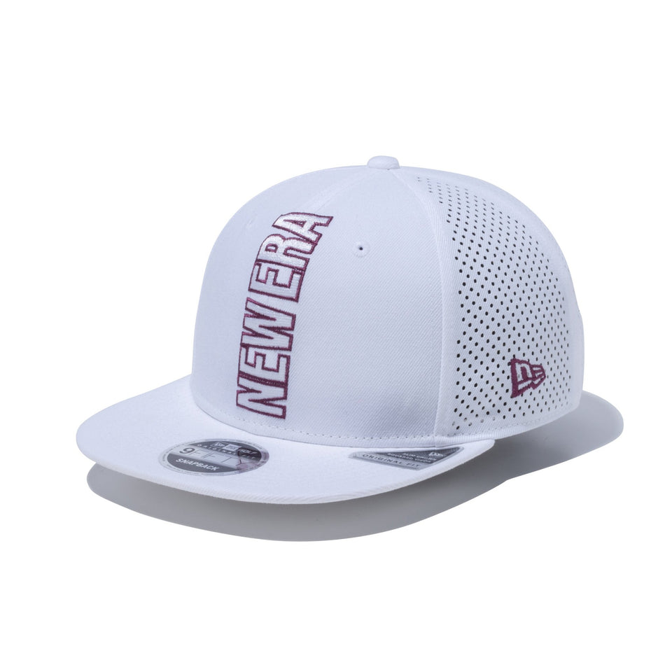 【ゴルフ】 9FIFTY Original Fit Vertical Logo バーチカルロゴ レーザーパフォーテッド オプティックホワイト - 13762933-OSFM | NEW ERA ニューエラ公式オンラインストア