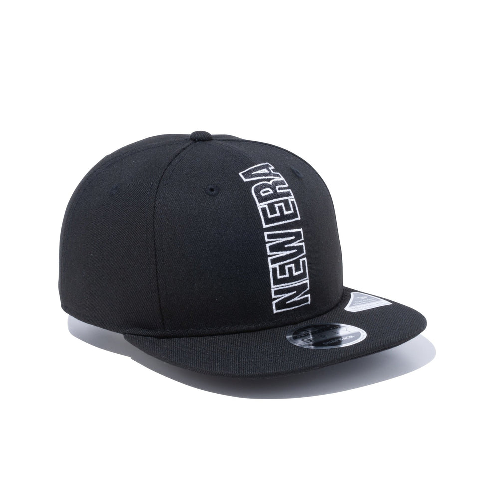 【ゴルフ】9FIFTY Original Fit Vertical Logo バーチカルロゴ NEW ERA ブラック - 13327870-OSFM | NEW ERA ニューエラ公式オンラインストア