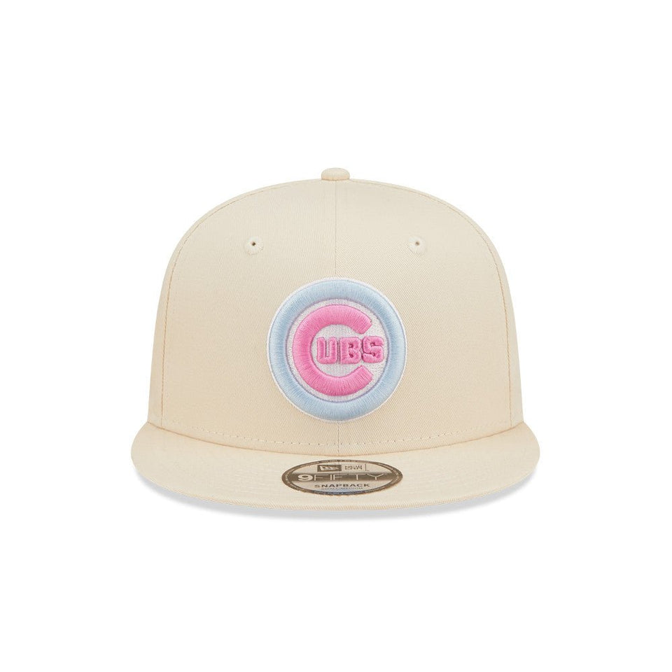 9FIFTY Pastel Patch シカゴ・カブス ベージュ ライトブルーアンダーバイザー - 13699583-SM | NEW ERA ニューエラ公式オンラインストア
