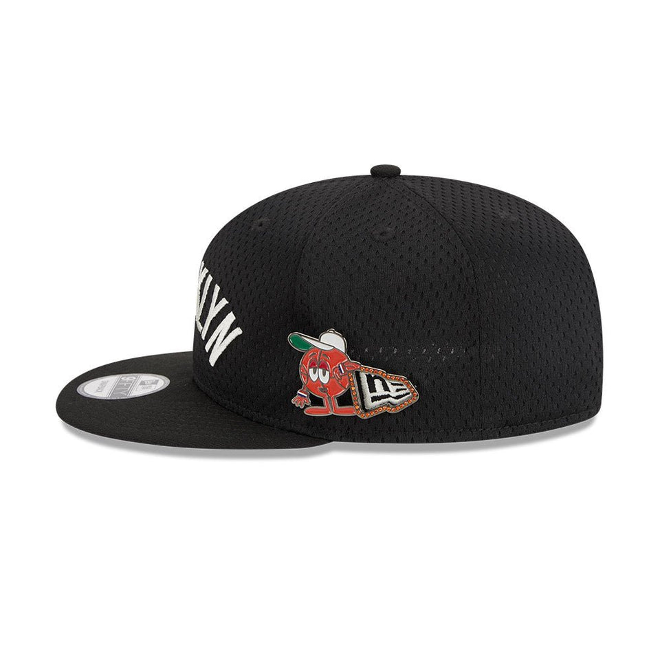 9FIFTY Post-Up Pin ブルックリン・ネッツ ピンズ メッシュ ブラック - 13774134-OSFM | NEW ERA ニューエラ公式オンラインストア