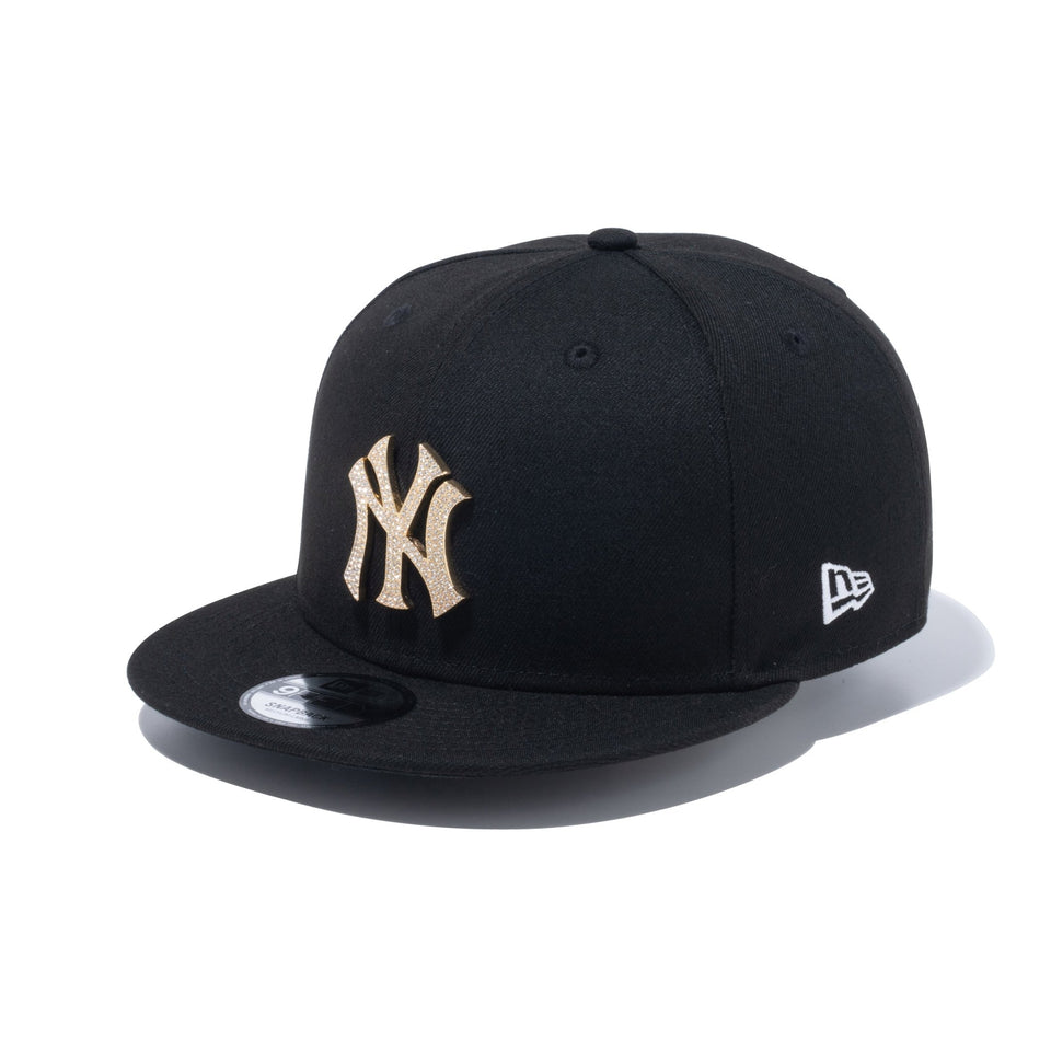 9FIFTY Rhinestone Badge ラインストーンバッジ ニューヨーク・ヤンキース ブラック - 13750965-SM | NEW ERA ニューエラ公式オンラインストア