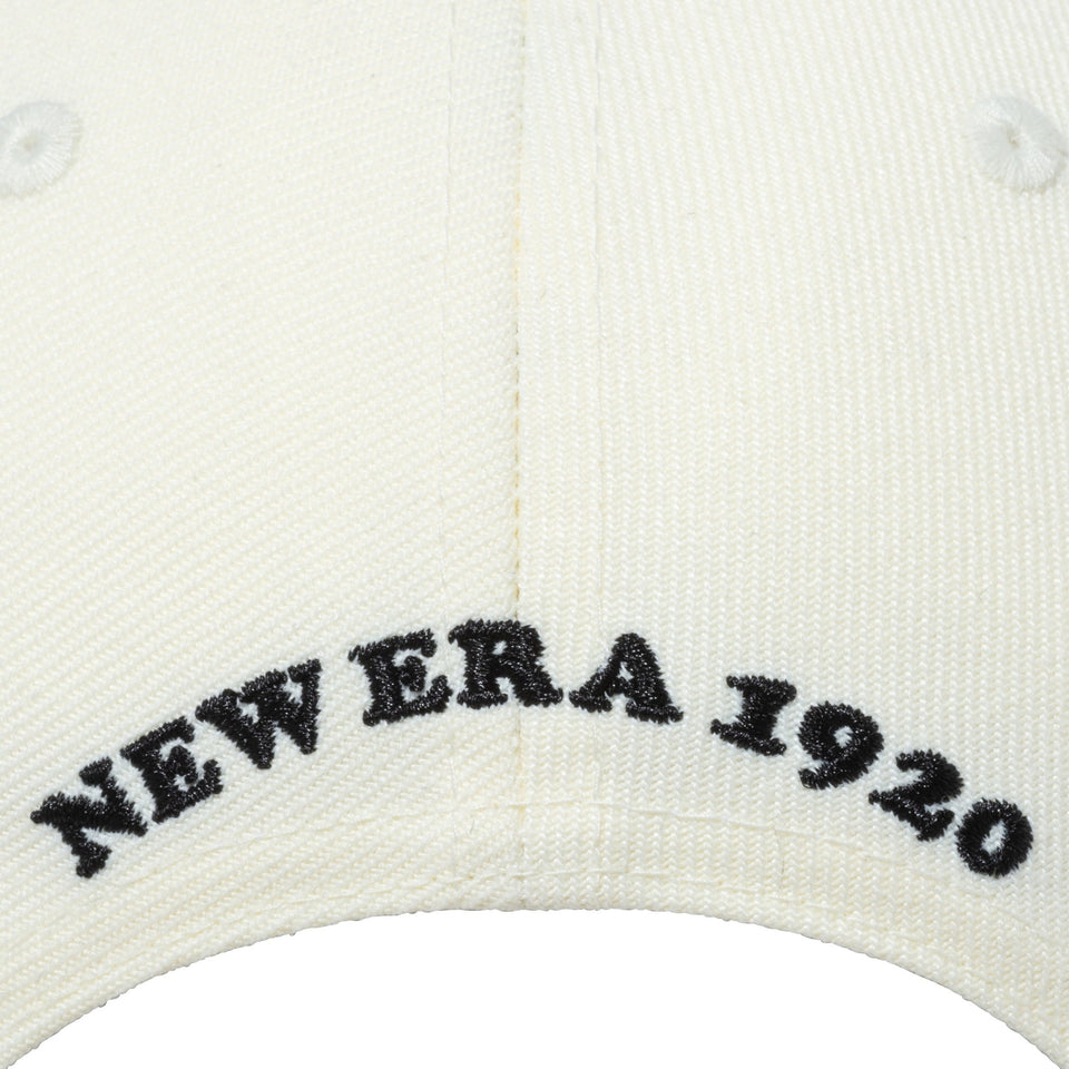 9FIFTY Smile US NEWERA 1920 クロームホワイト ブラックバイザー - 13515841-SM | NEW ERA ニューエラ公式オンラインストア