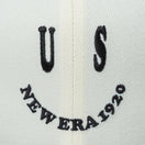 9FIFTY Smile US NEWERA 1920 クロームホワイト ブラックバイザー - 13515841-SM | NEW ERA ニューエラ公式オンラインストア